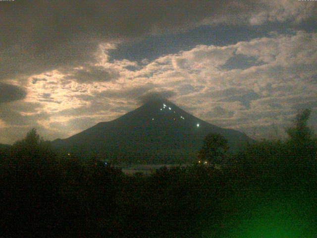 山中湖からの富士山