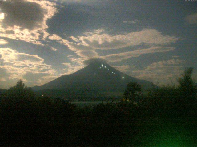 山中湖からの富士山