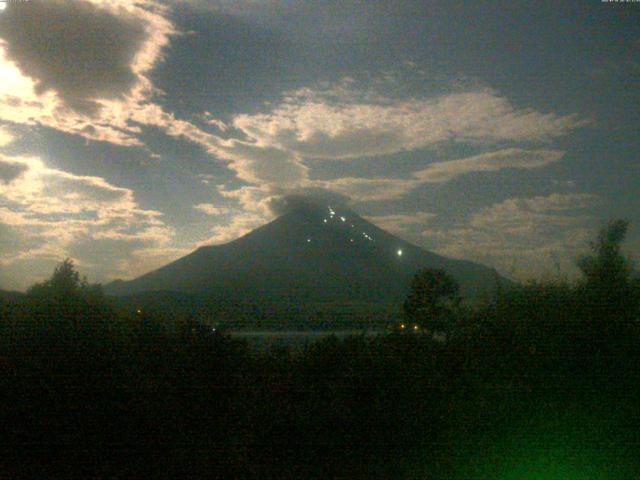 山中湖からの富士山