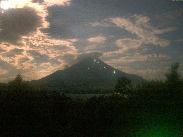山中湖からの富士山