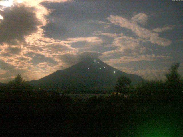 山中湖からの富士山
