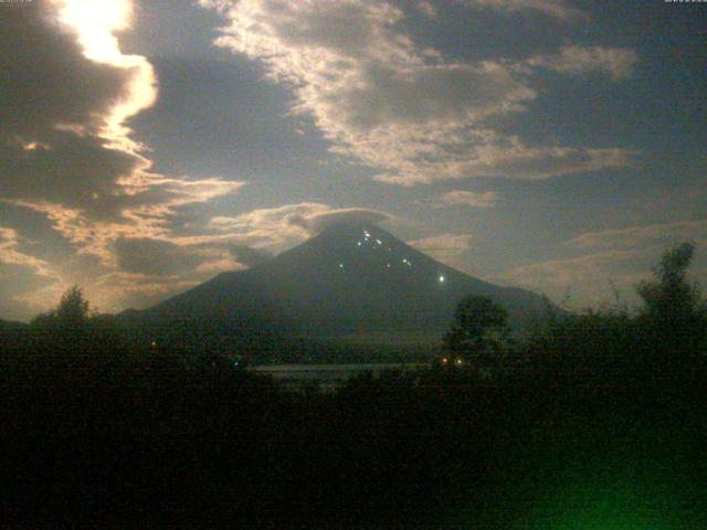 山中湖からの富士山