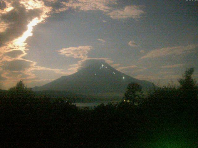 山中湖からの富士山