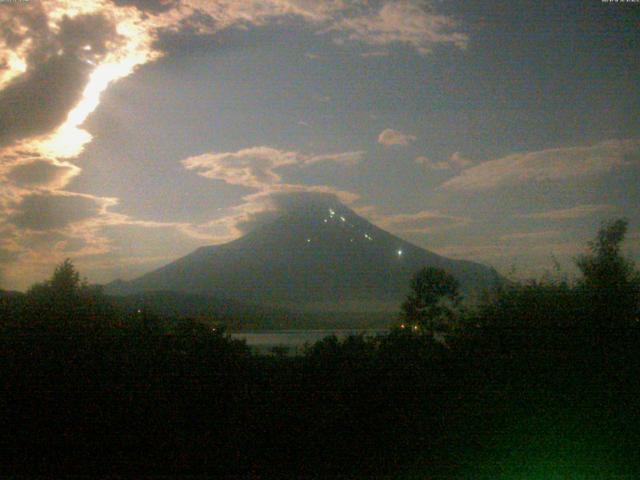 山中湖からの富士山