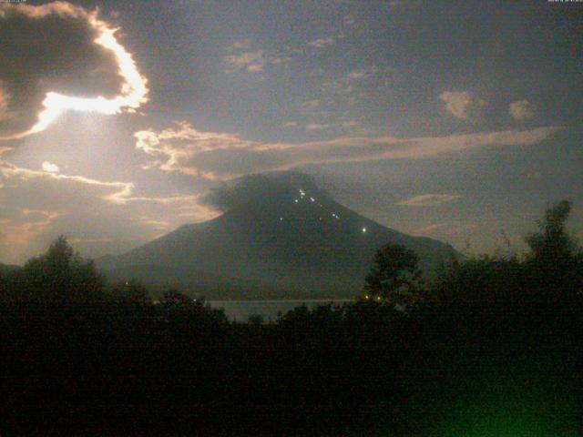 山中湖からの富士山