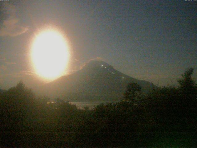 山中湖からの富士山