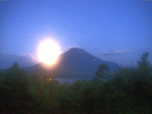 山中湖からの富士山