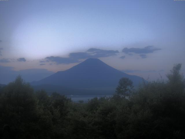山中湖からの富士山