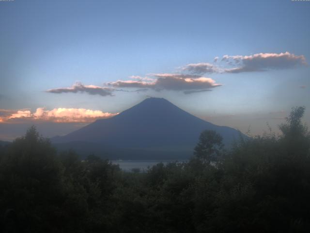 山中湖からの富士山