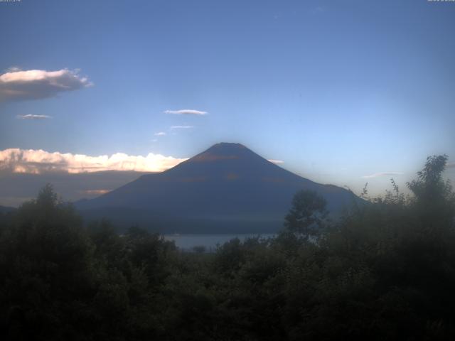山中湖からの富士山