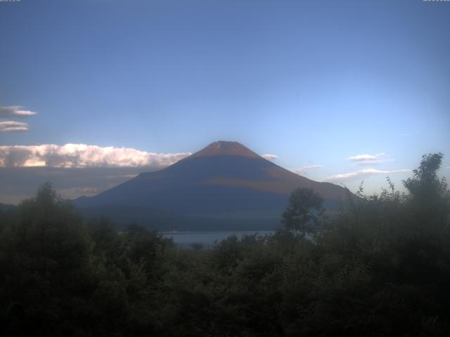 山中湖からの富士山