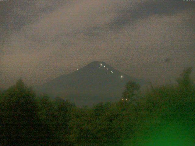山中湖からの富士山