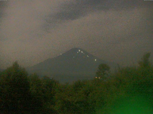 山中湖からの富士山