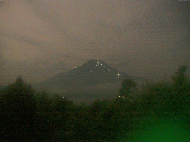 山中湖からの富士山