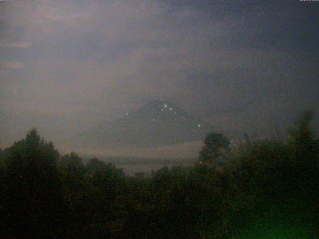 山中湖からの富士山