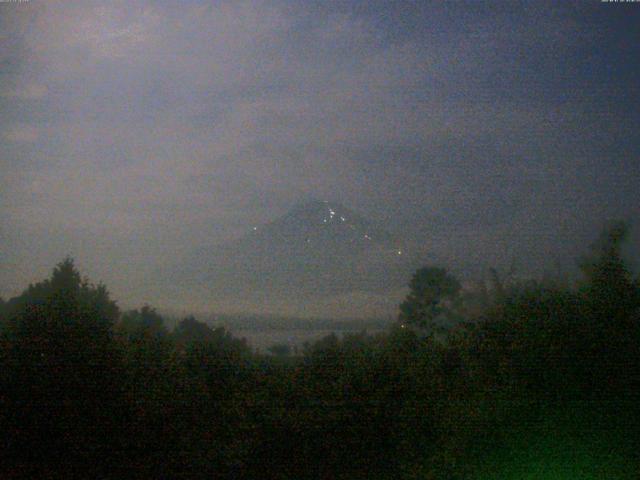 山中湖からの富士山
