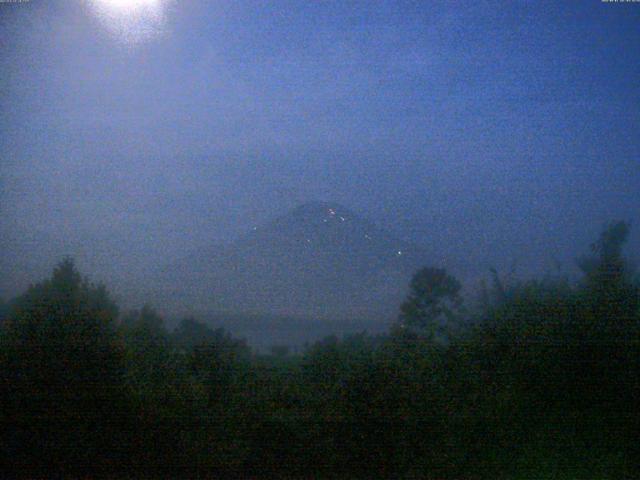 山中湖からの富士山