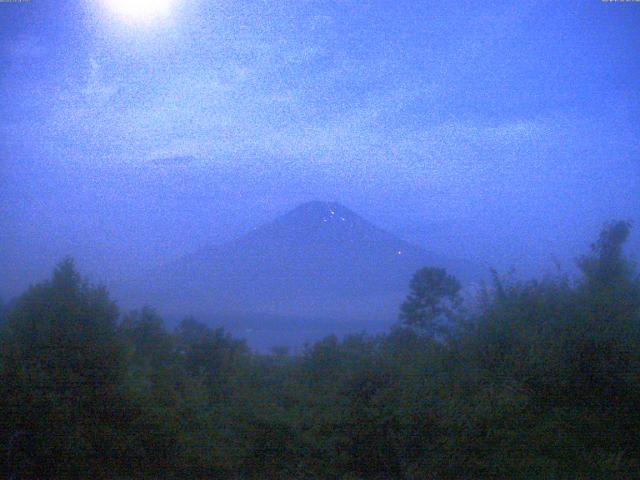 山中湖からの富士山