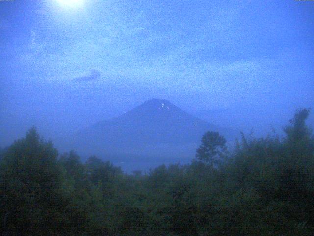 山中湖からの富士山
