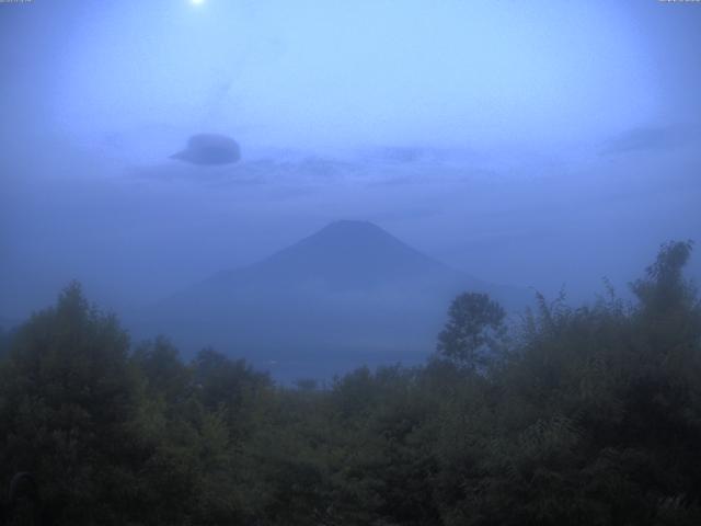 山中湖からの富士山