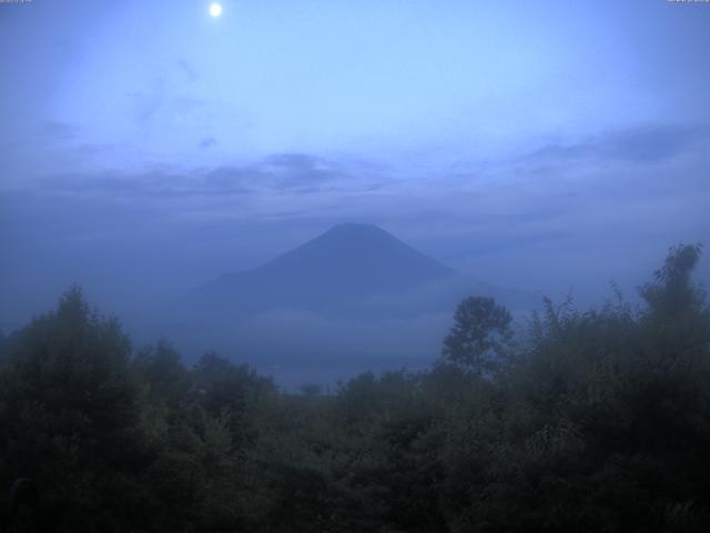 山中湖からの富士山