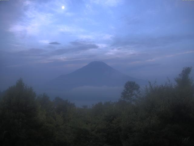 山中湖からの富士山