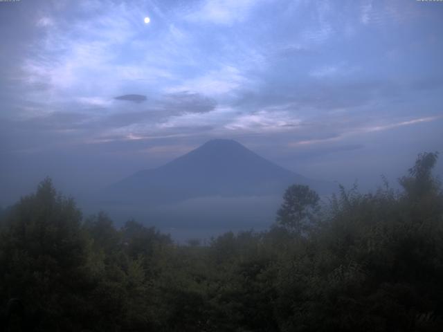 山中湖からの富士山