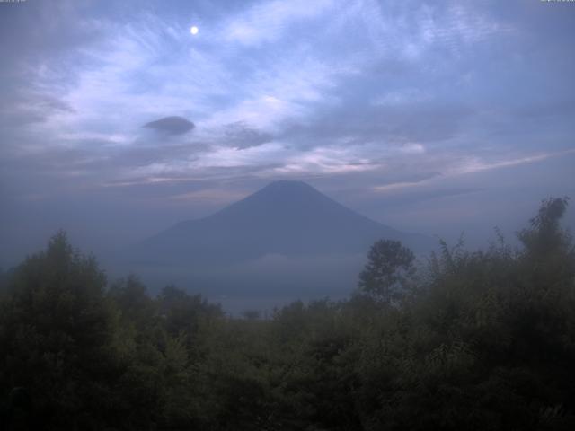 山中湖からの富士山