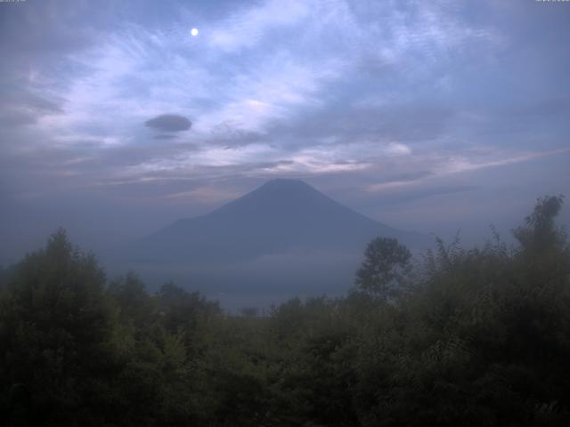 山中湖からの富士山
