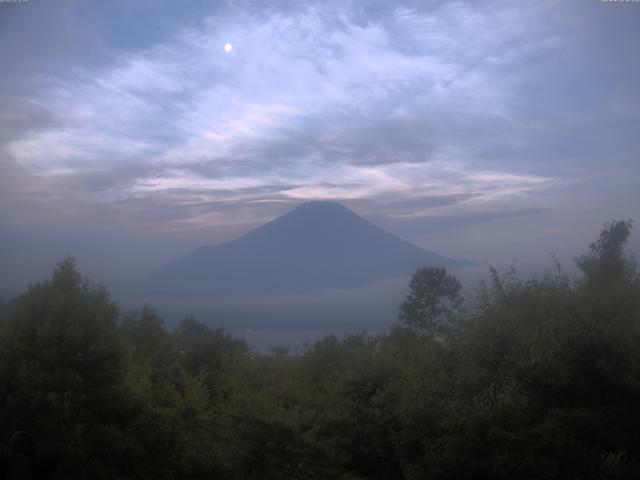 山中湖からの富士山