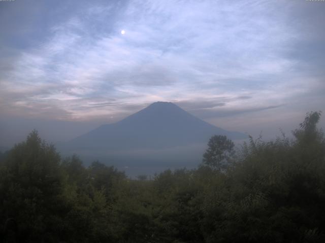 山中湖からの富士山