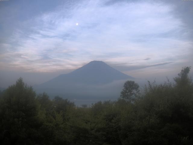 山中湖からの富士山