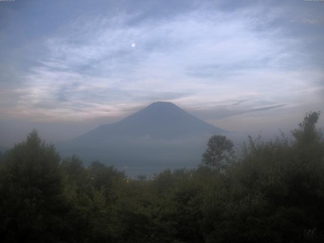 山中湖からの富士山