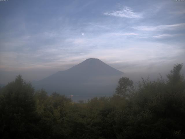 山中湖からの富士山
