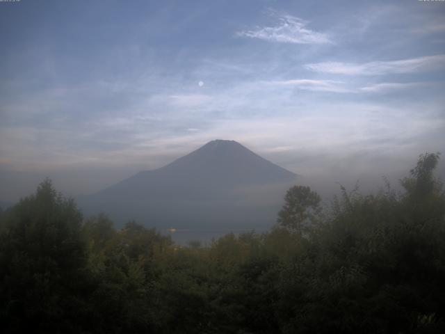 山中湖からの富士山