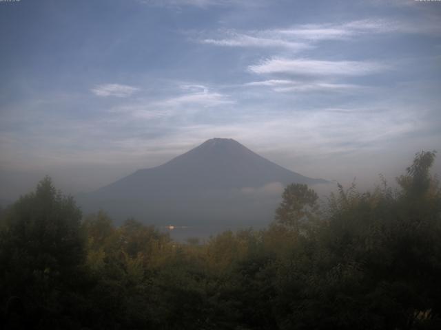 山中湖からの富士山