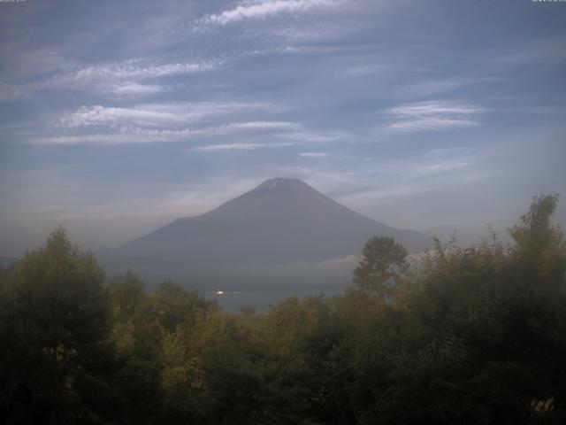 山中湖からの富士山