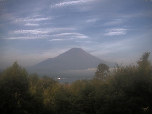 山中湖からの富士山