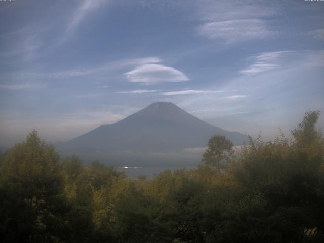 山中湖からの富士山