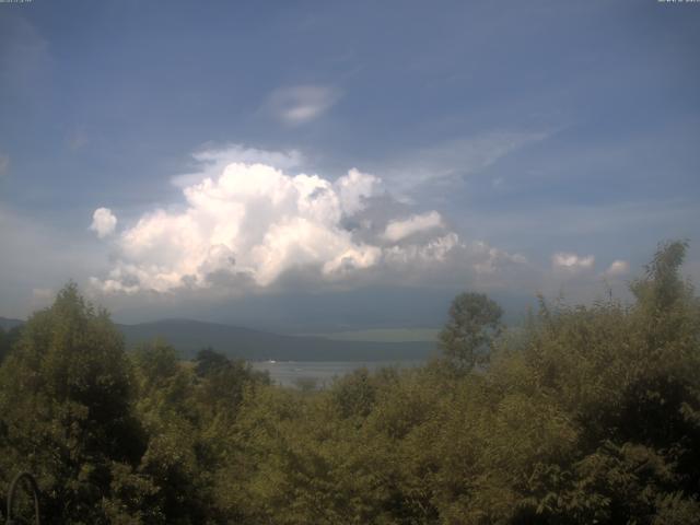 山中湖からの富士山