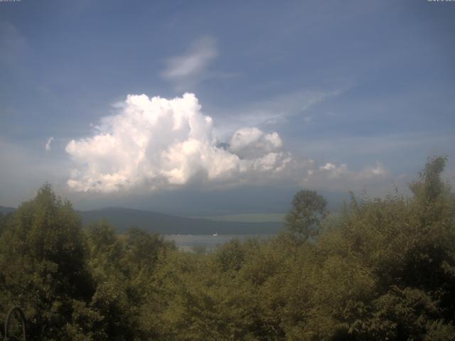 山中湖からの富士山