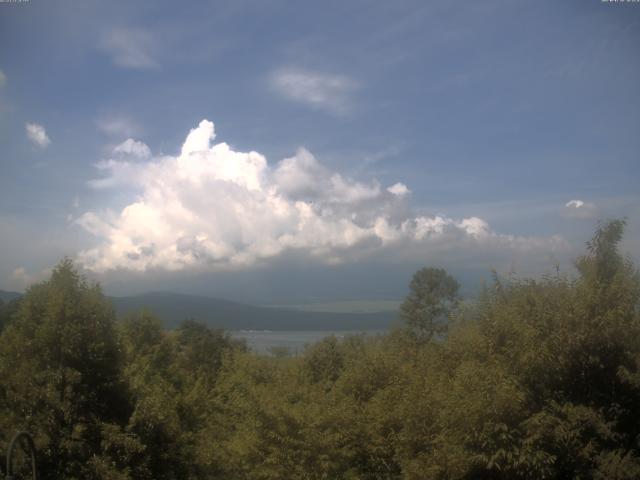 山中湖からの富士山