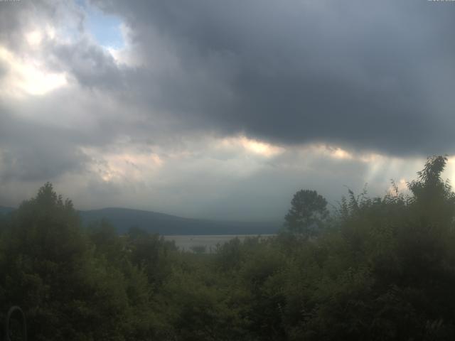 山中湖からの富士山