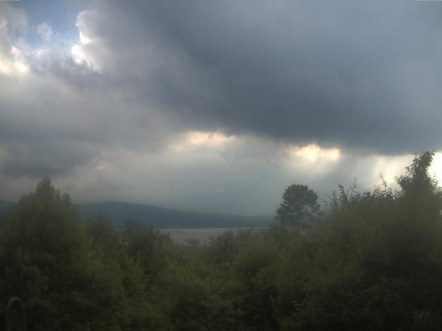 山中湖からの富士山