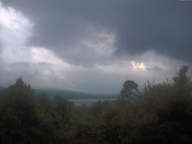 山中湖からの富士山