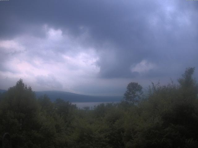 山中湖からの富士山