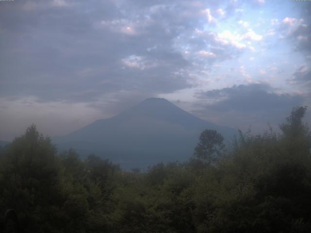 山中湖からの富士山