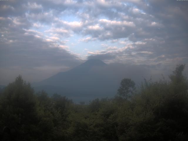 山中湖からの富士山