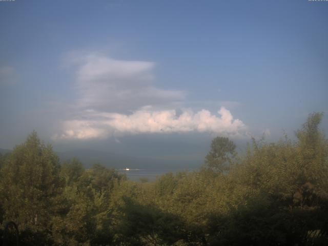 山中湖からの富士山