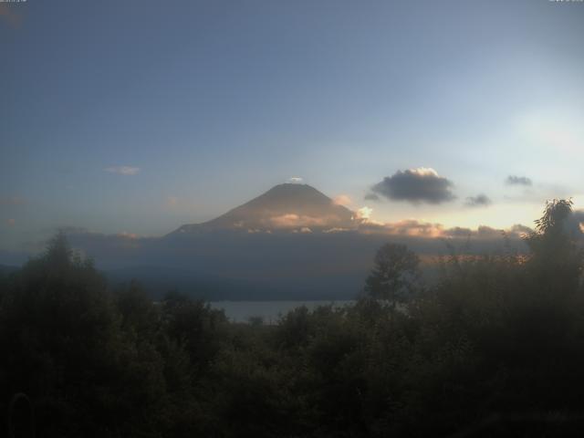 山中湖からの富士山